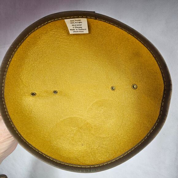 Disney World Mickey Mouse Ear Hat Happiest Celebration On Earth Gold Adult 2005 - Picture 4 of 6